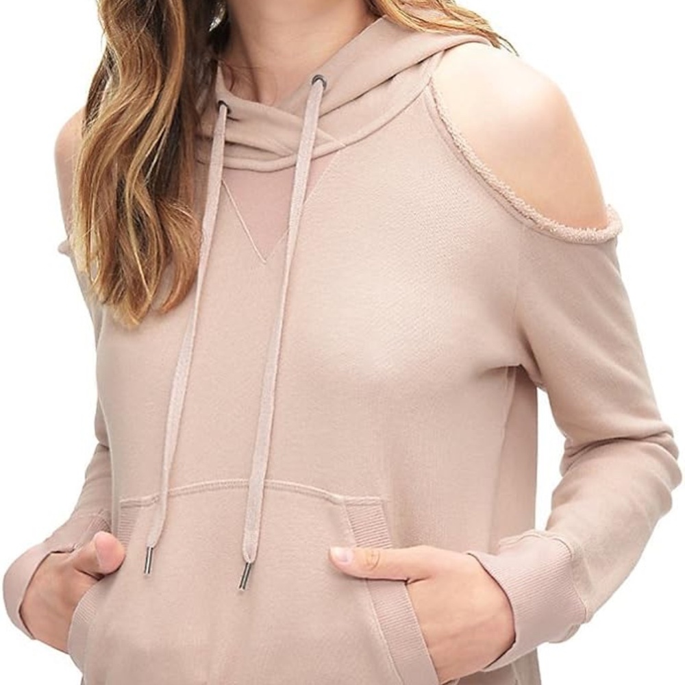 Splendid Cold Shoulder Hoodie